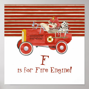 Poster Cadeaux de bébé garçon avec singe en chaussette ré