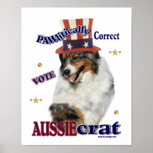 Poster Cadeaux de berger australiens