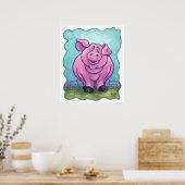 Poster Cadeaux de cochons et accessoires (Cuisine)
