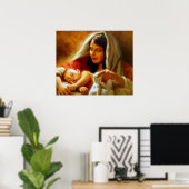 Poster Cadeaux de crèches pour Noël (Bureau à domicile)