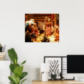 Poster Cadeaux de crèches pour Noël (Bureau à domicile)