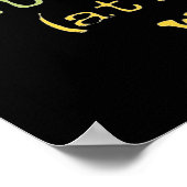 Poster Cadeaux de fête du 50e anniversaire. Que se passe- (Coin)