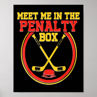 Poster Cadeaux de hockey et hockey sur gazon - Dessus de