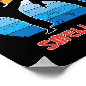 Poster Cadeaux De Karaté cool Pour Garçons Filles Drôle O (Coin)