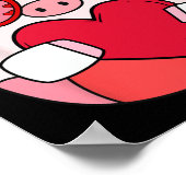 Poster Cadeaux de la Saint-Valentin Squish Squad pour enf (Coin)