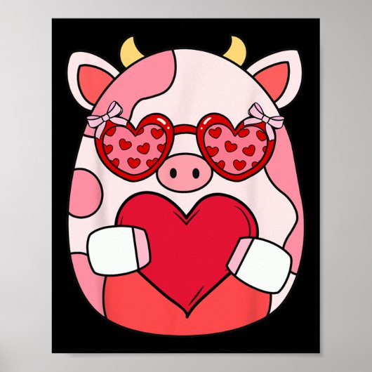 Poster Cadeaux de la Saint-Valentin Squish Squad pour enf (Devant)