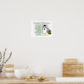 Poster Cadeaux de Malamute d'Alaska (Cuisine)