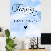 Poster Cadeaux de Mariage Modernes pour une Baby Shower C (Bureau à domicile)