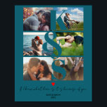 Poster Cadeaux de marié Couple marié nouvellement marié C<br><div class="desc">Cadeaux de marié Couple marié nouvellement marié Collage photo</div>