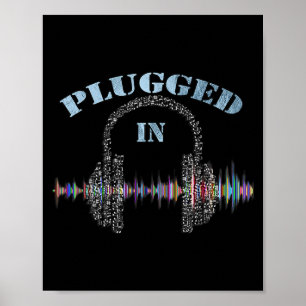 Poster Cadeaux De Musique Brise-Coeur Citation Graphique
