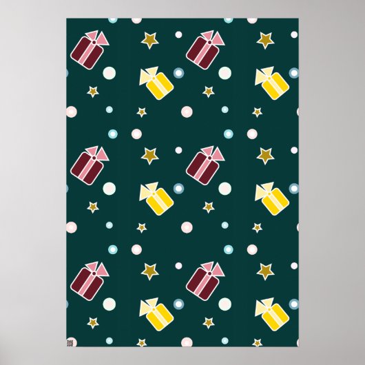 Poster Cadeaux de Noël (Devant)