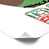 Poster Cadeaux de Noël Bigfoot pour | Croyez Bigfoot (Coin)