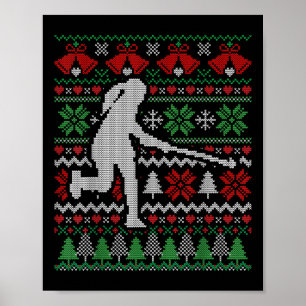 Poster Cadeaux de Noël drôles Uni Adulte Noël Field