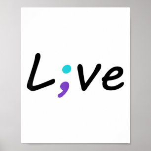Poster Cadeaux de sensibilisation à la prévention du suic