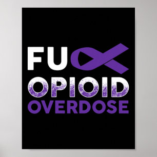 Poster Cadeaux de survivant - Sensibilisation aux surdose
