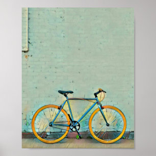 Poster Cadeaux de vélo pour elle
