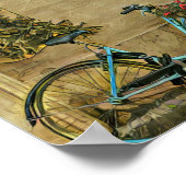 Poster Cadeaux de vélo pour elle (Coin)