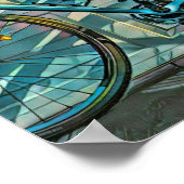 Poster Cadeaux de vélo pour papa (Coin)