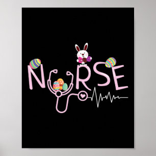 Poster Cadeaux des infirmières Stethoscope Grotte des inf