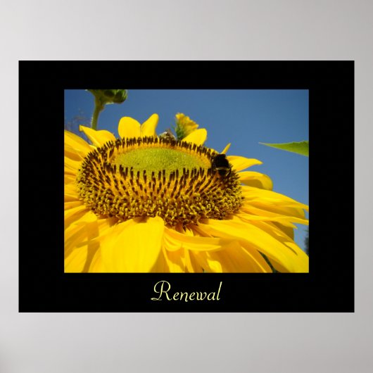 Poster Cadeaux d'impression d'art de renouvellement Toile (Devant)