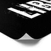 Poster Cadeaux du bibliothécaire Garder le calme Demander (Coin)