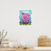 Poster Cadeaux et accessoires de cochon (Cuisine)