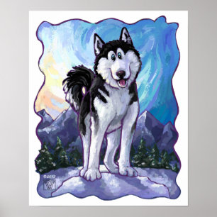 Poster Cadeaux et accessoires Husky
