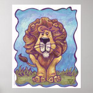 Poster Cadeaux et accessoires Lion