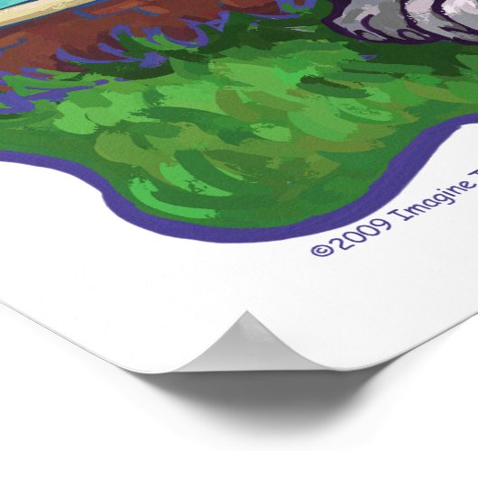 Poster Cadeaux et accessoires St. Bernard (Coin)