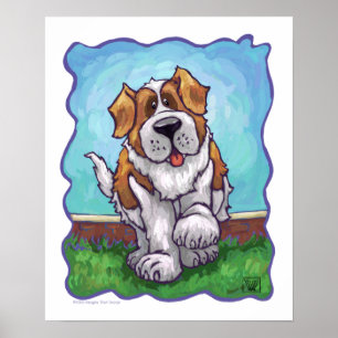 Poster Cadeaux et accessoires St. Bernard