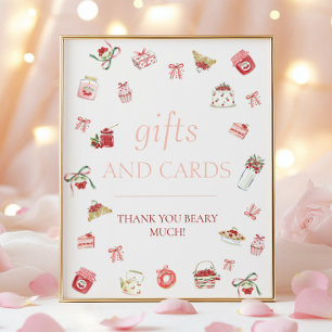 Poster Cadeaux et Cartes de Baby Shower pour Dessert Ceri