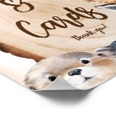 Poster Cadeaux et cartes Symbole Baby shower (Coin)