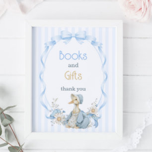 Poster Cadeaux et Livres pour Fille de la Oie Idiote Vint