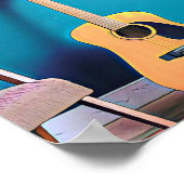 Poster Cadeaux guitaristes (Coin)