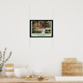 Poster Cadeaux Inspirationnels Courage tranquille (Cuisine)