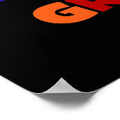 Poster Cadeaux lumineux de couleurs de gramme du (Coin)