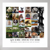 POSTER CADEAUX PHOTO MAMAN PAPA GRAND-PÈRE GRAND-MÈRE ANI (Devant)