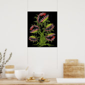 Poster Cadeaux Plantes carnivores Monster Vénus Piège Vol (Cuisine)