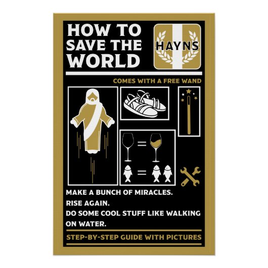 Poster Cadeaux Pour Athéistes (Devant)