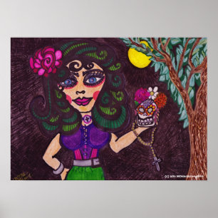 Poster "Cadeaux pour la lune "