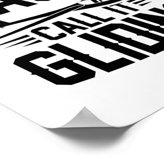 Poster Cadeaux pour les pilotes de planeurs (Coin)