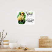 Poster Cadeaux Sable Collie (Cuisine)