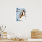 Poster Cadeaux Sable Rough Collie (Cuisine)