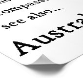 Poster Cadeaux Terrier australien (Coin)