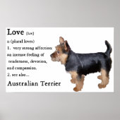 Poster Cadeaux Terrier australien (Devant)