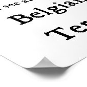 Poster Cadeaux Tervuren belge (Coin)