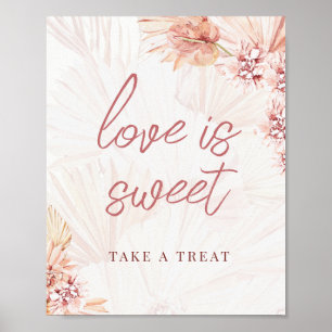 Poster Cadeaux Veuillez En Prendre Un Mariage Bohème Beig