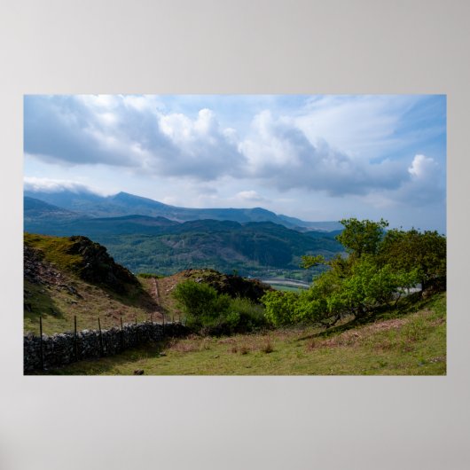 Poster Cader Idris de New Precipice Walk (Devant)