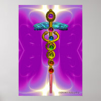 CADERE D'OR 7 CHAKRAS, Yoga, Médical Fuchsia Rose