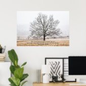 Poster Cades Cove dans la neige (Bureau à domicile)